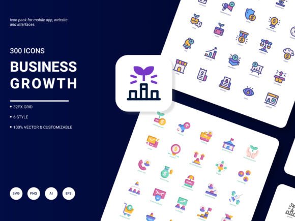 Business Growth Icon Pack Review