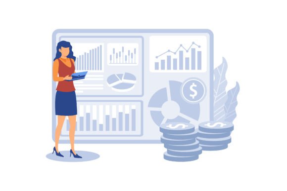 Financial Advisor Giving Advice Graphics