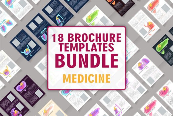Human Organs Brochure Design Bundle: Graphics for Local Business Branding