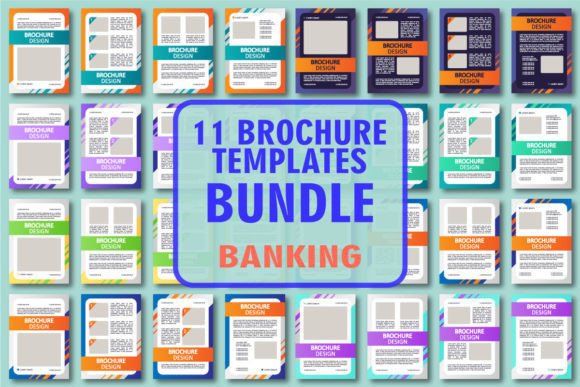 Online Banking Promotional Brochure Set
