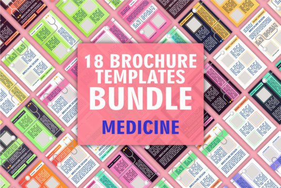 Regular Checkup Brochure Design Bundle: Graphics for Handmade Business