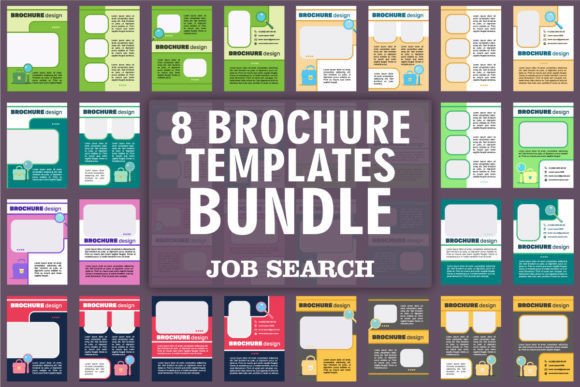 Searching Job Brochure Design Bundle