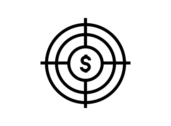 Target: Graphics and Icons for Business Finance