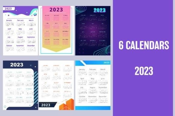 Wall Calendar Design Templates for 2023